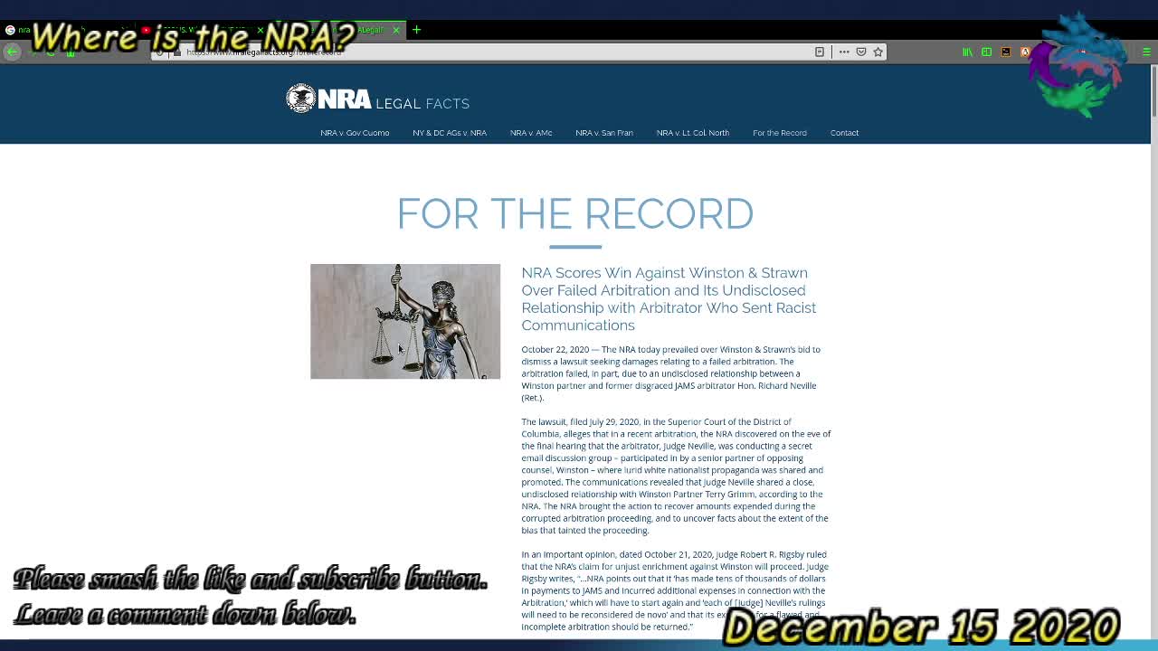 Where is the NRA?