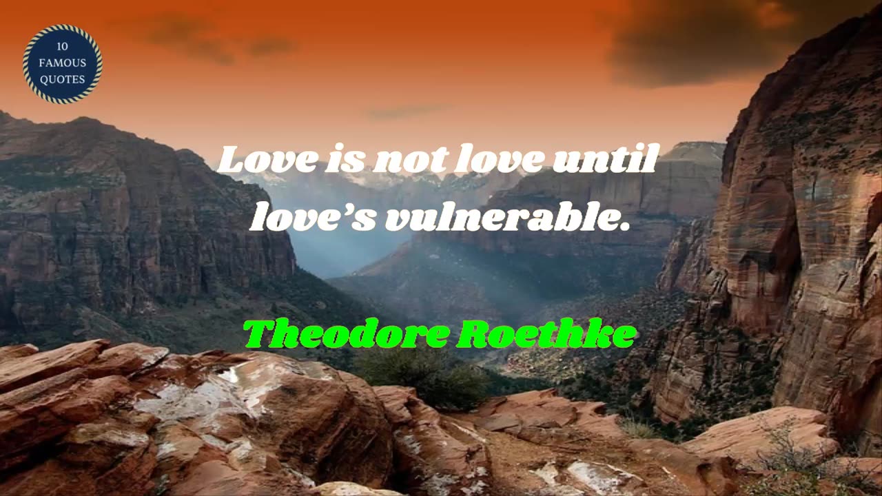 10 famous quotes about love | Part 12