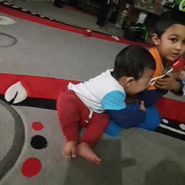 1 minutes 10 seconds babys 2 brother funny video