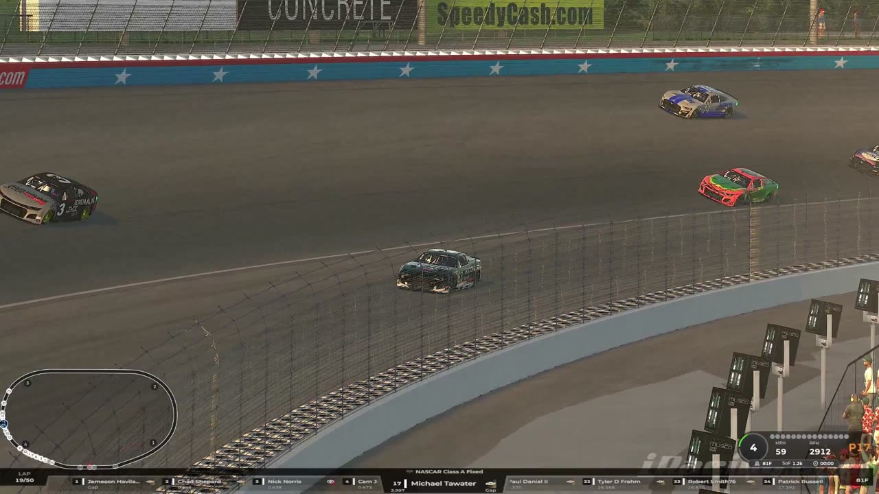 Top 10 Finish at Texas! Class A Nascar Next-Gen iRacing. 1440p