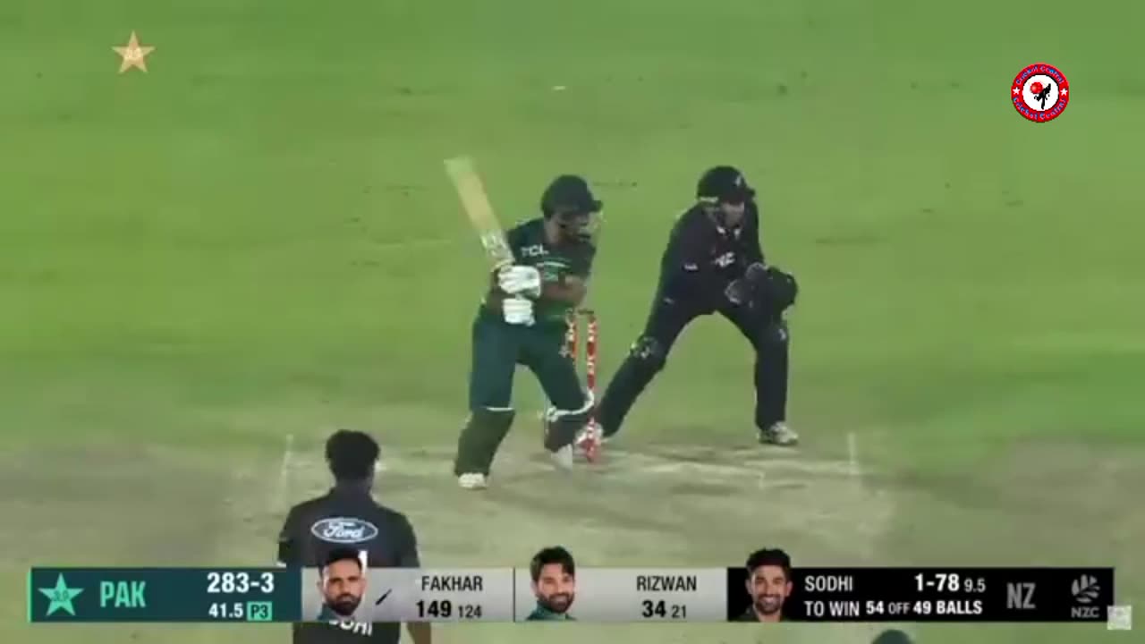 Fakhar zaman pak v nz odi 180run