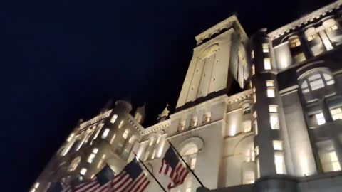 Washington DC 3.3.2022 Trump International Hotel Bells