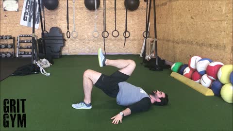 1leg Glute Bridge ISO