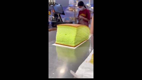 So fluffy cake😋