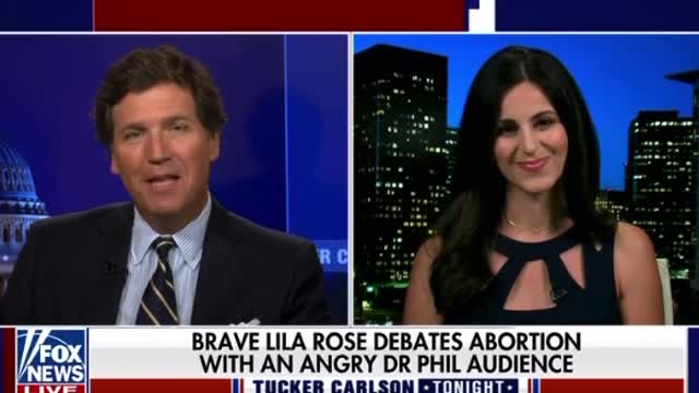 Brave Lila Rose Debates Abortion with an Angry Dr. Phil Audience.