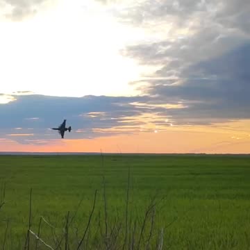Ukrainian pilots on the SU-25 Grach at Low altitudes.
