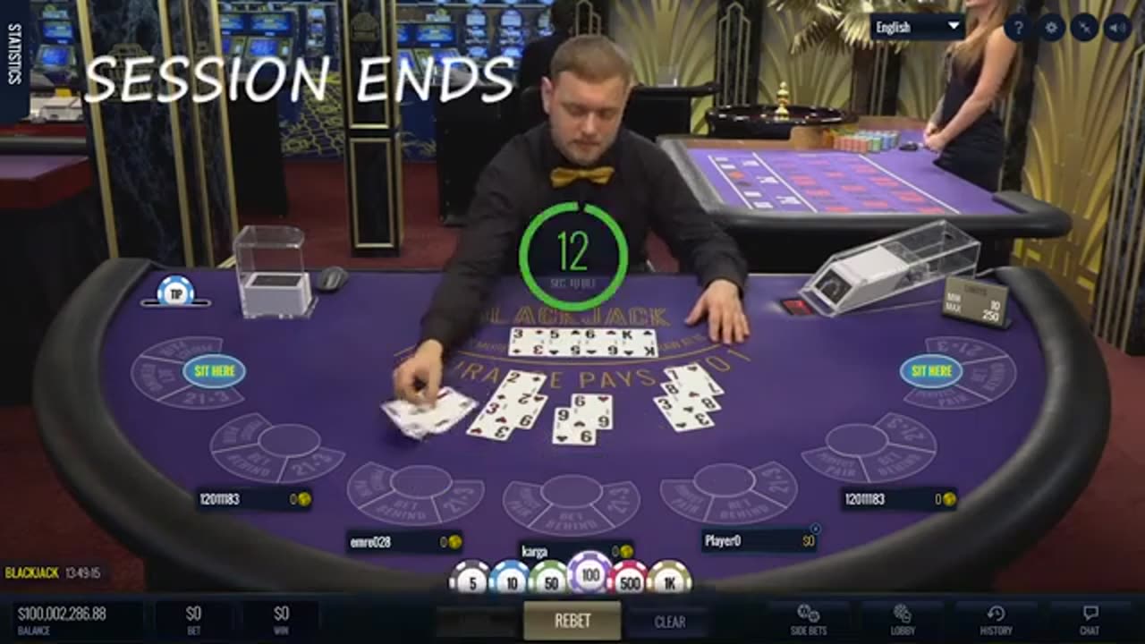 Live Casino Blackjack