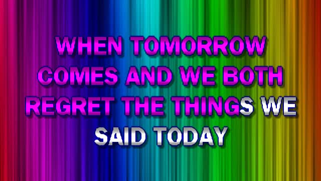 kbkaraokeking If You Leave Me Now (Chicago-KST)