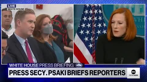 Psaki LASHES OUT when Doocy exposes lunacy of mask mandates