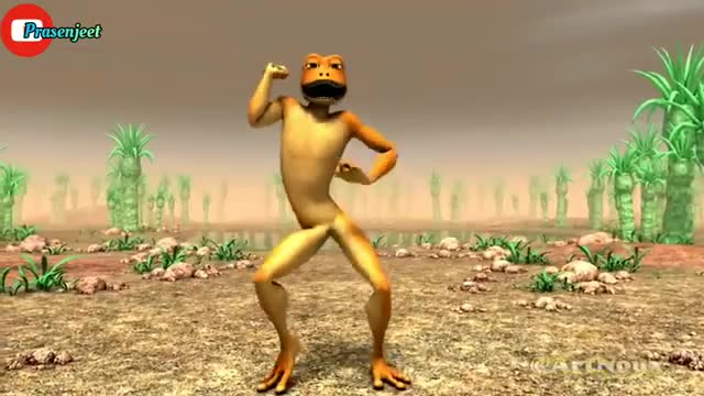 Very funny frog video