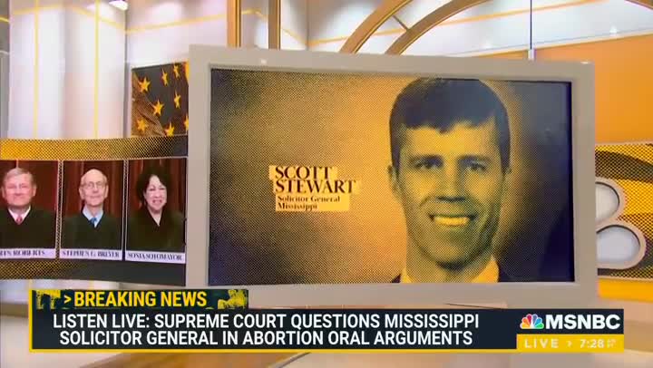 Sonia Sotomayor: "How is your interest anything but a religious view ... that's a religious view ... because it assumes that a fetus is life"