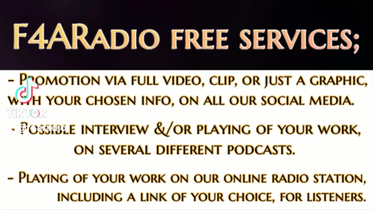 F4ARadio Services August 2023