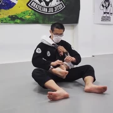GI Foot lock from defending back mount