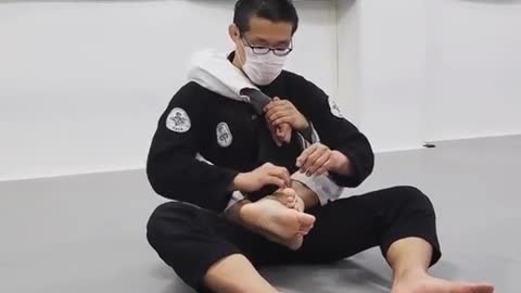 GI Foot lock from defending back mount