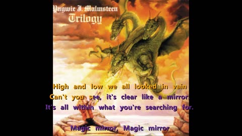 Yngwie J. Malmsteen's Rising Force - Magic Mirror [the karaoke we're searching for]