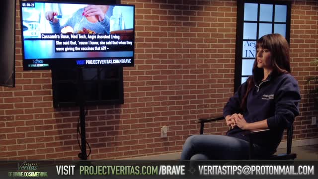 Project Veritas-Aegis Resident Drugged Into Vaccine Submission