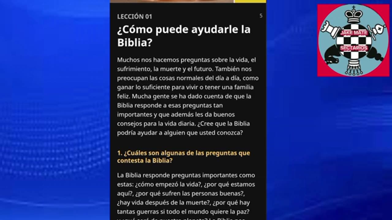 Musulmás homofóbico habla de los Testigos de Jehová