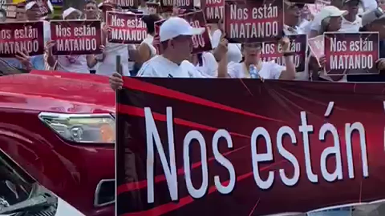 Protesta de comerciantes: Nos están matando