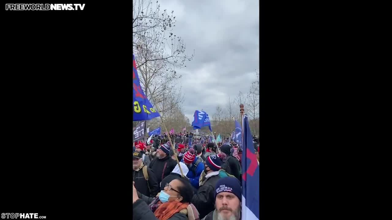 Stop Hate.com footage and recount of Jan 6th
