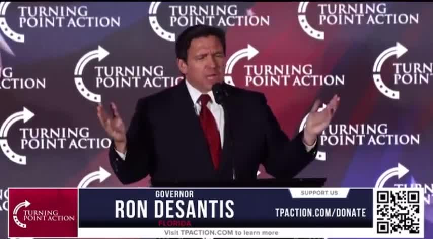 DeSantis Told The Truth And The Crowd Love It!