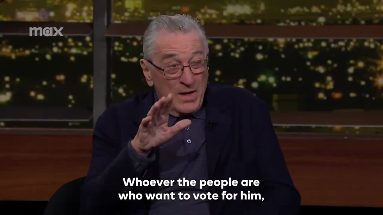 Robert DeNiro Spins Up A Donald Trump Conspiracy Theory On Bill Maher's Show