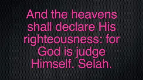 God Shall Judge His People