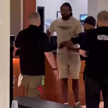 Instant karma! Man kicks in hotel door before brutal takedown by cop