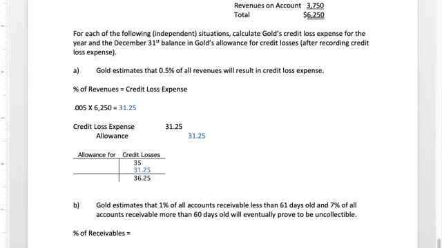Bus 20 Lecture 9 - Accounts Receivable
