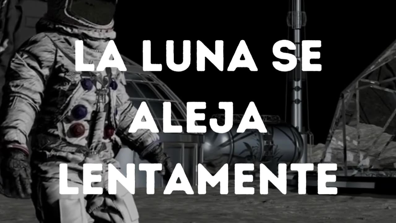 La Luna se aleja #ExploraciónEspacial #shorts #español