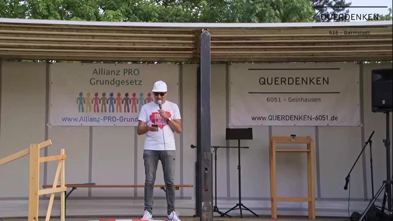 "Was bringen Demos (noch)?" Herzminuten bei der Demo in Gelnhausen am 03.07.21 von Chris QD615