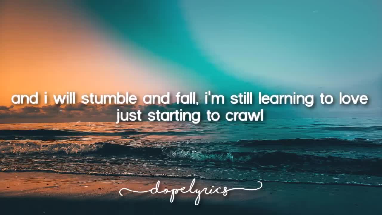 Say Something - A Great Big World, Christina Aguilera (Lyrics)