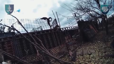 🫡 Footage of the battle in the Donetsk region from the first person of Ukrainian