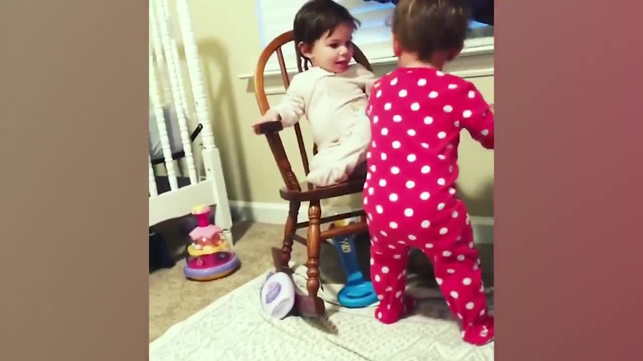 Funny Twins Babies Fighting Everyday