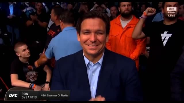 WATCH: Ron DeSantis Receives Hero’s Welcome at UFC 273