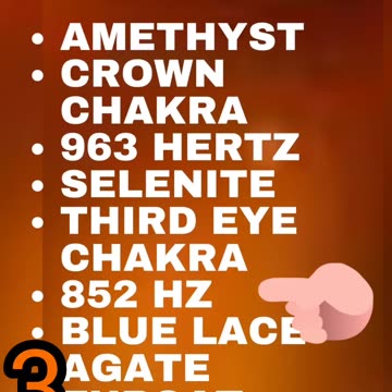 Chakra Crystal Healing Rocks