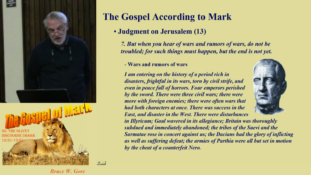 50. The Olivet Discourse (Mark 12:31-13:8)