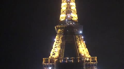Eiffel Tower at night
