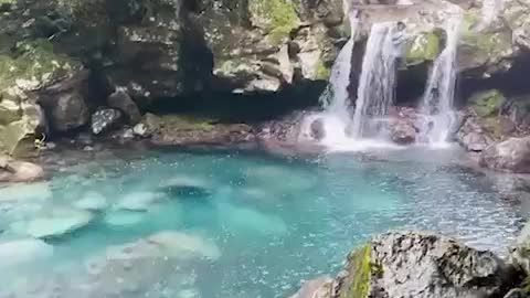 The most beautiful Korean waterfall