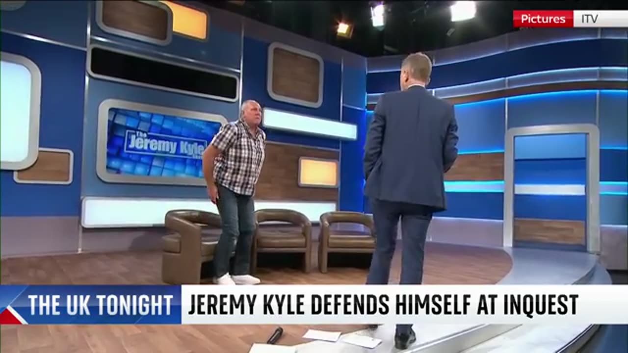 Unaired Jeremy Kyle show footage shown at Steve Dymond inquest