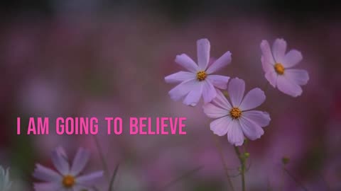 BELIEVE FOR 60-SECONDS | CALM MIND | 60 SECOND TIME-OUT | #short