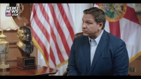 Ron DeSantis on Rebel News