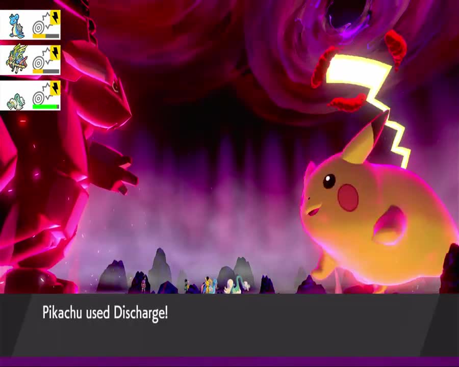 Pokemon Sword and Shield - Battling Gigantamax Pikachu (Pokemon Day Celebration Pokemon)