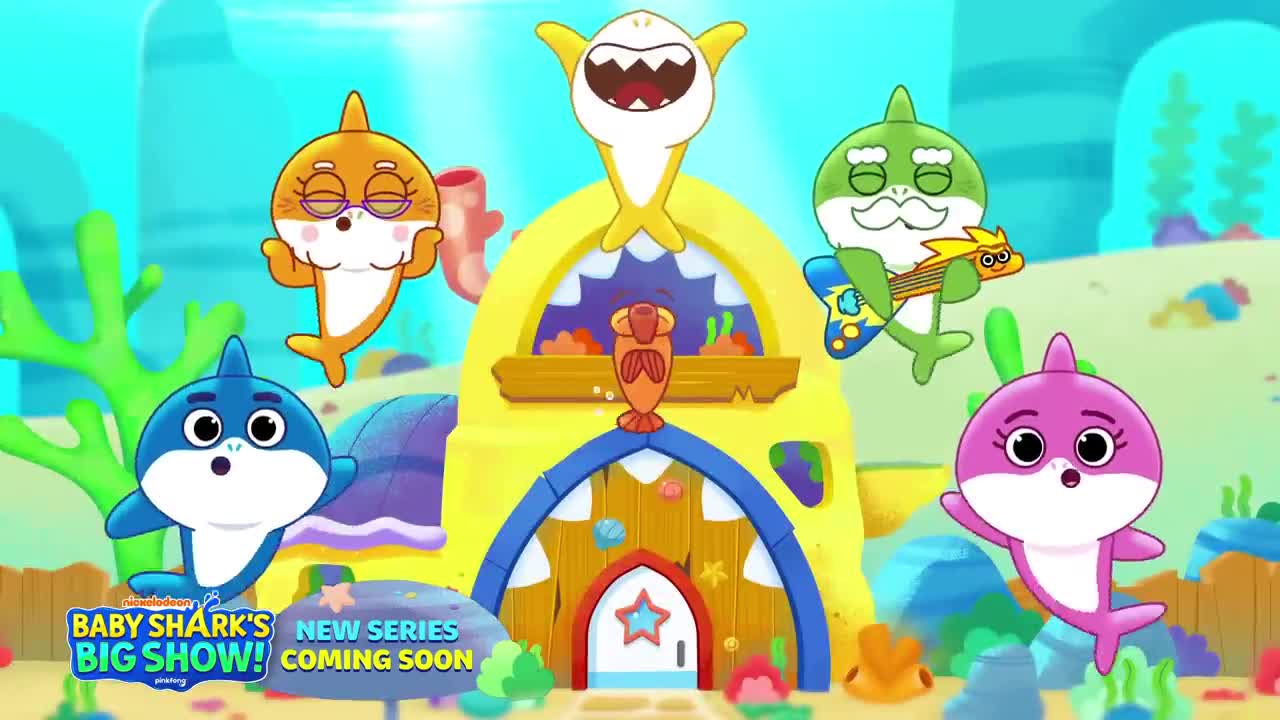 EXCLUSIVE] Theme Song for Baby Shark's Big Show! | Nickelodeon x Baby Shark