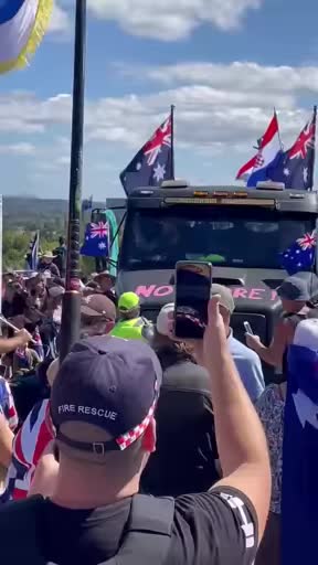 THE PEACEFULL RALLY AGAINT VACCINE MANDATE