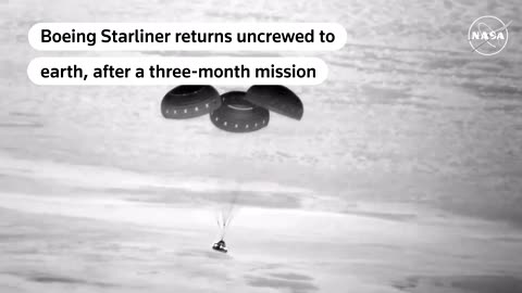 Boeing's Starliner returns to Earth without astronauts | REUTERS