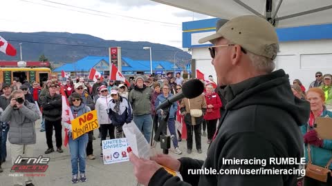 Kelowna Bylaw Ticket Harassment of Freedom Rally Supporters | IrnieracingNews