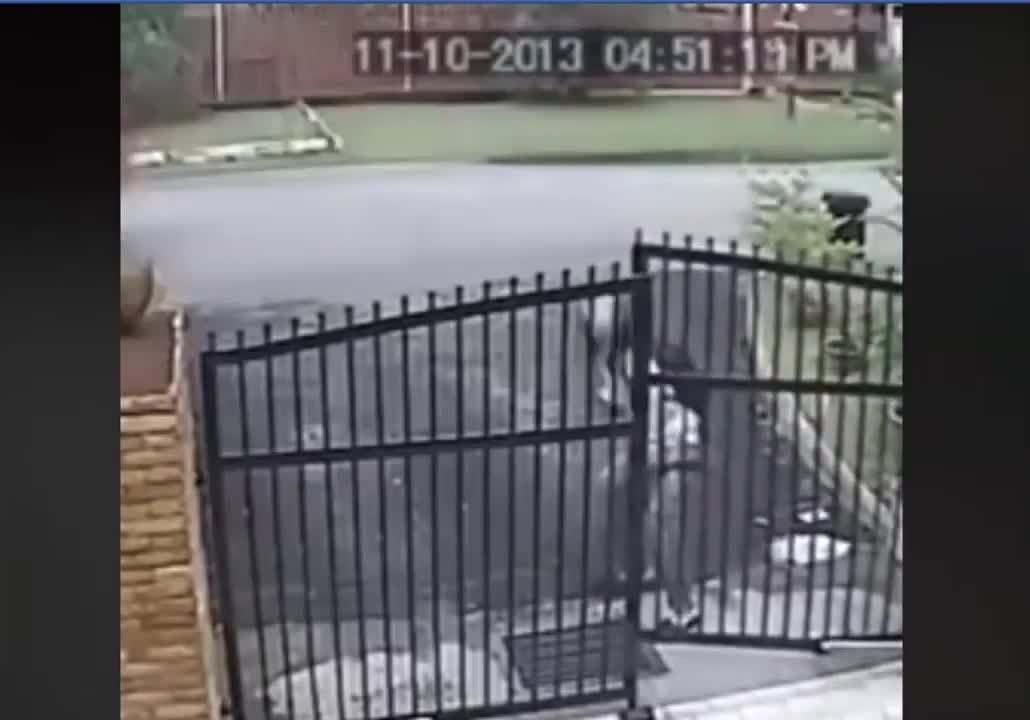 Hidden camera thug getting bad