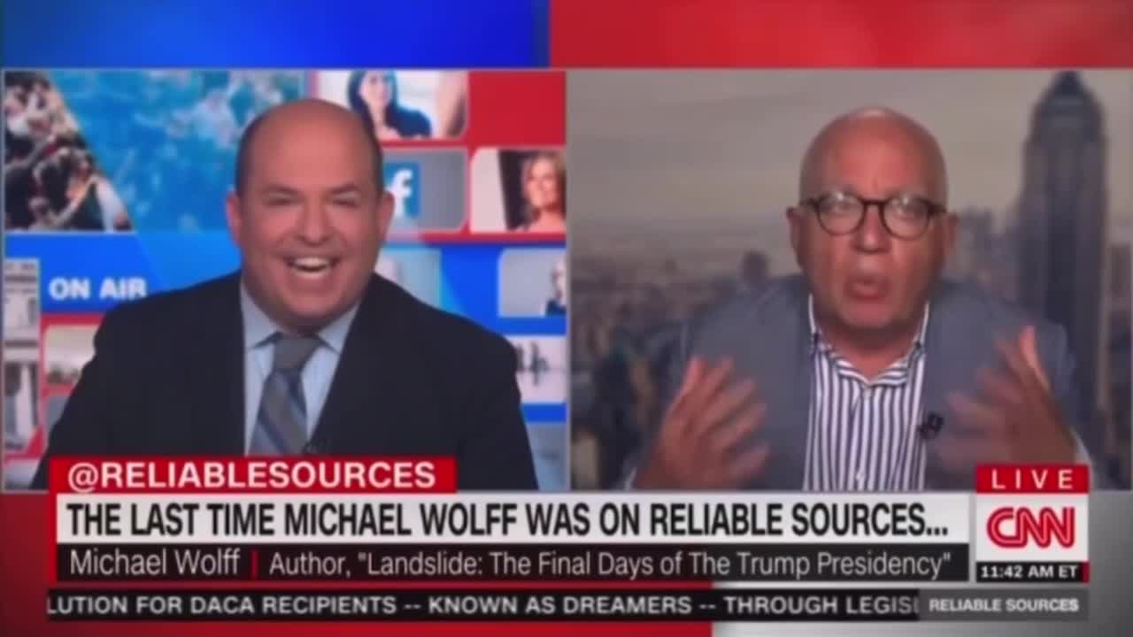 ⚫️MrBlackPill- Michael Wolff Clowns On Brian Stelter