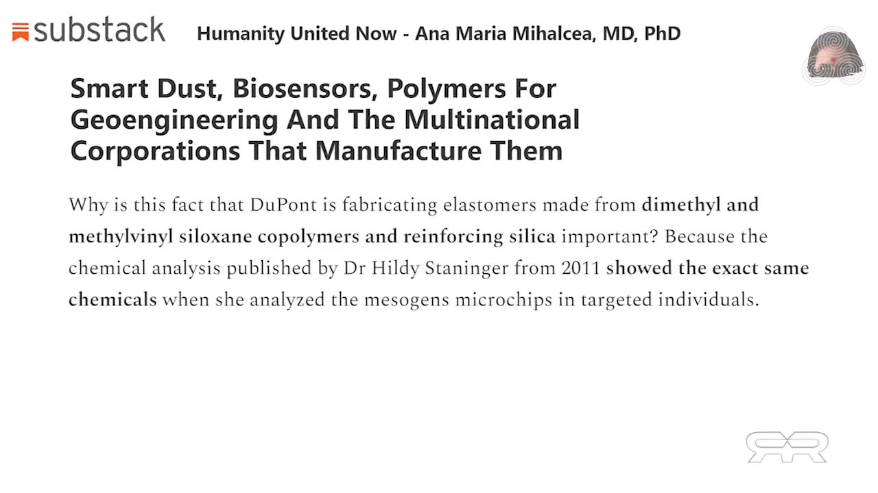 Intelligente Staub-Biosensoren und Chemtrail-Dispersion The Reese Report deu.