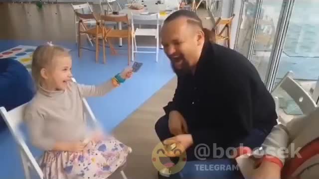 cunning and attentive girl, will not let herself be fooled)